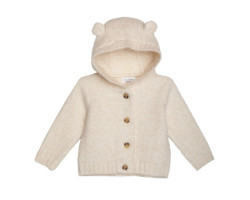 Rise Little Earthling Cardigan Capuchon 0-24mois