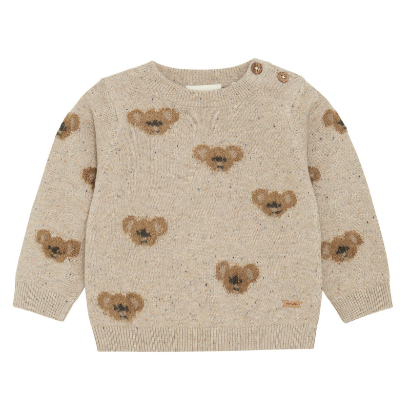 Minymo Pull Tricot Koala 6-24mois