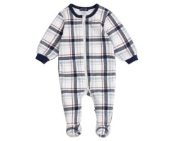 Checked Velvet Pajamas 0-24 months