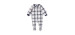 Checked Velvet Pajamas 0-24 months