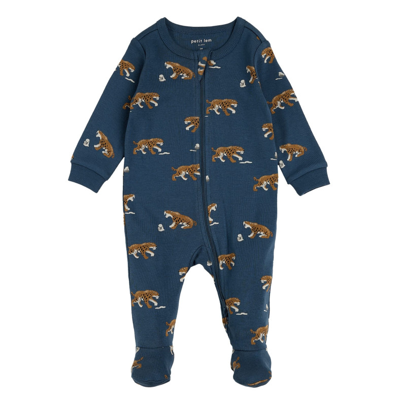 Petit Lem Pyjama Tigre Dents Sabre 0-24mois