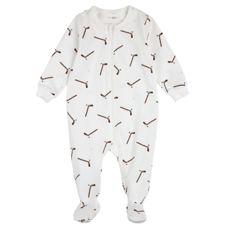 Hockey pajamas 0-12 months