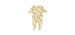 Garden Teddy Bear Pajamas 0-30 months