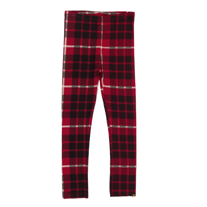 Shiny Check Leggings, 2-12 years