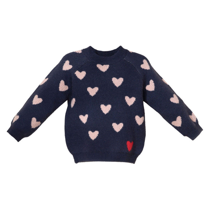 Hearts Knit Sweater 2-6 years