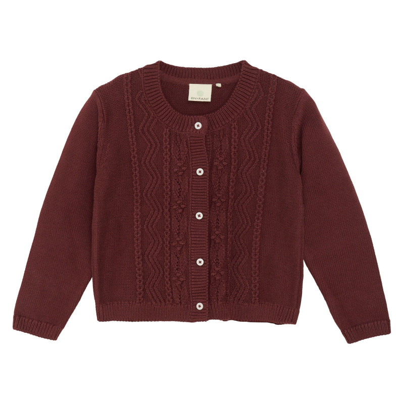 En Fant Cardigan Tricot 3-8ans