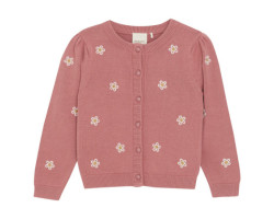 Minymo Cardigan Tricot Broderie 3-8ans