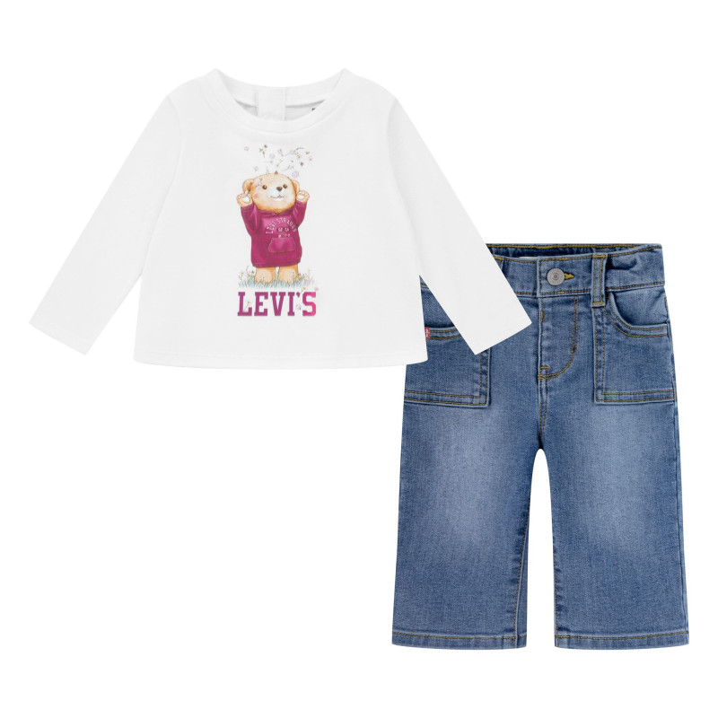 Levi's Ensemble Deux Pièces T-Shirt & Cargo 2-4T