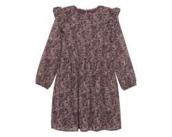 Dobby Flower Dress 7-14 years