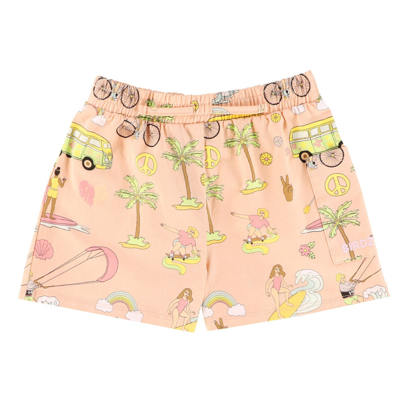 Summer Camp Printed Shorts, 2-10 years