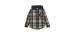 Hooded Check Shirt, 3-8 years