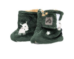 Moose Plush Slippers 3-12 years