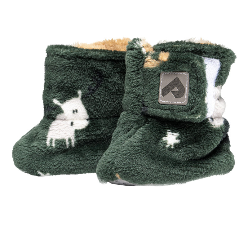 Moose Plush Slippers 3-12 years