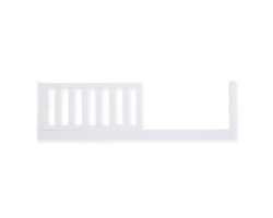 Toddler Bed Conversion Rail for Jolly Crib - White