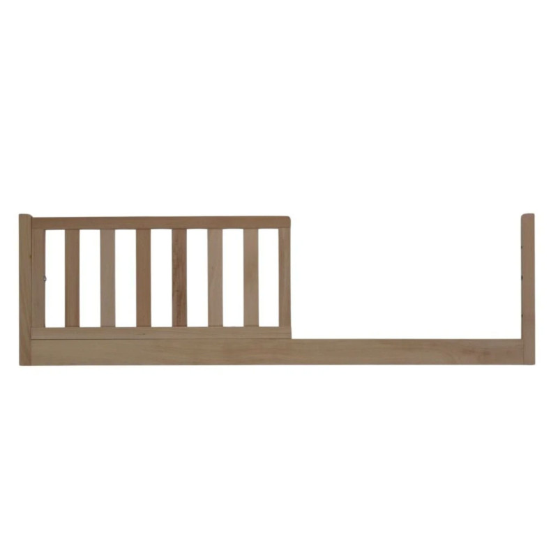 Toddler Bed Conversion Rail - Walnut