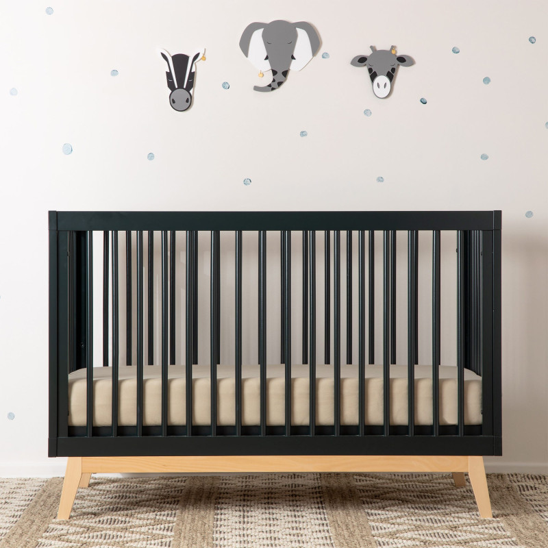 Soho 3-in-1 Convertible Sleeper - Black / Natural