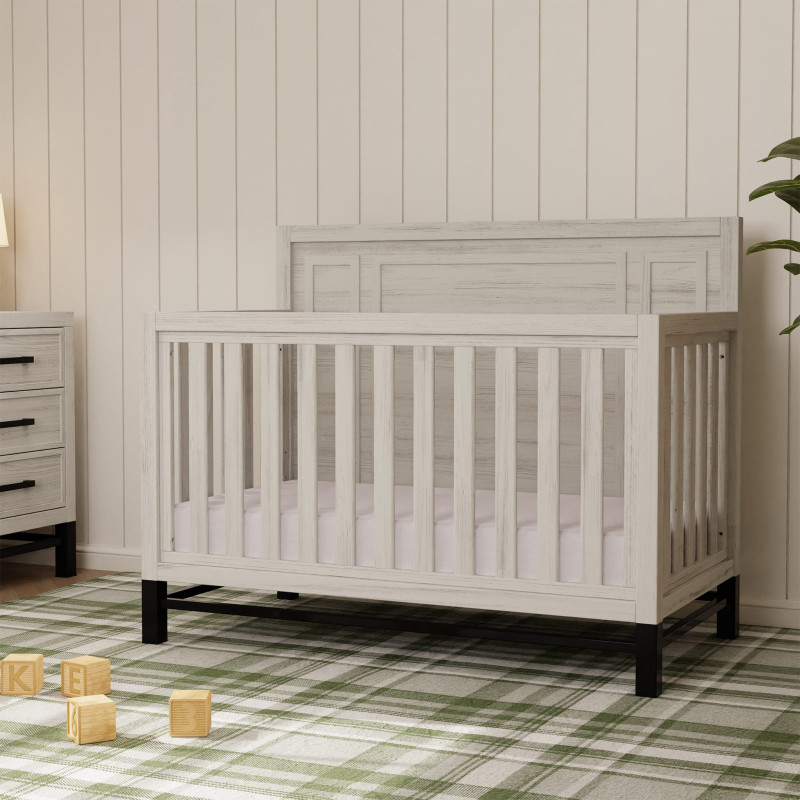 Newbern 4-in-1 Convertible Sleeper - White Wood