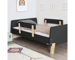 Muse Toddler Bed - Graphite/Natural