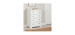 South Shore Commode 4 Tiroirs - Hazen Pin blanc