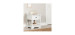 South Shore Table de nuit - Hazen Pin blanc