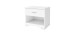 Step One 1 Drawer Nightstand - Solid White