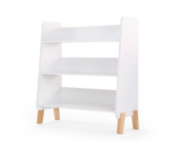 Muse Bookcase - White/Natural