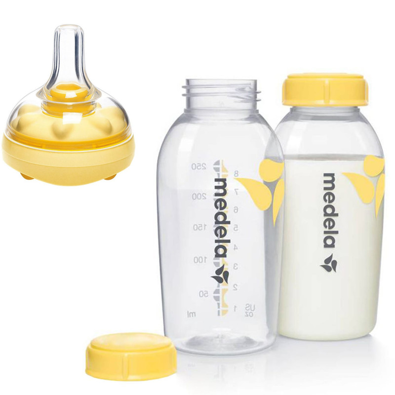 Medela Bouteille Pour Lait Maternel 250ml + Tétine Calma