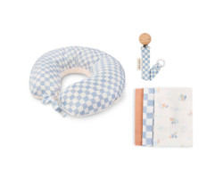 Nursing Pillow + Pacifier Clip + Cover Set