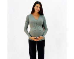 Sage Breastfeeding Long Sleeve T-Shirt