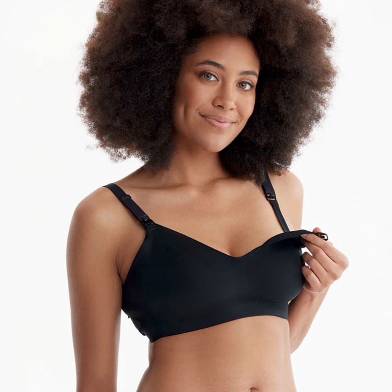 Momcozy Soutien-Gorge d'Allaitement Smooth YN21 - Noir