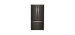 Réfrigérateur 36 in. porte française, congélateur en bas, 25 pi.cu., acier inoxidable noir, Whirlpool® WRFF3236RV