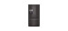 36 in. refrigerator French Door, Bottom Freezer, 25 cu.ft., Black Stainless Steel, Whirlpool® WRFF3436RV