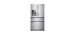 Réfrigérateur 36 in. porte française, congélateur en bas, 25 pi.cu., acier inoxidable, Whirlpool® WRMF3636RZ