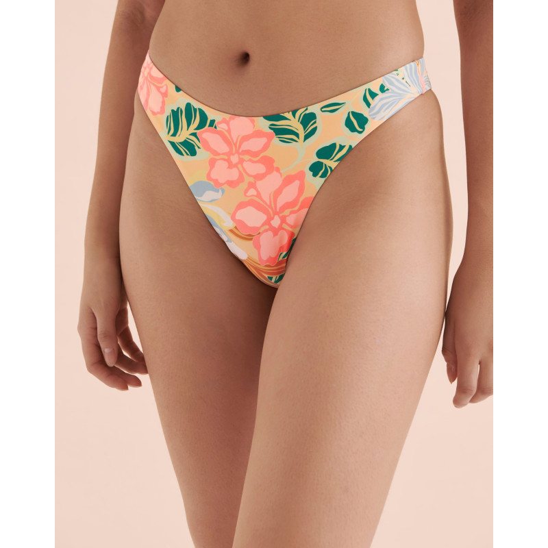 RIP CURL Bas de bikini tanga coupe échancrée Follow The Sun