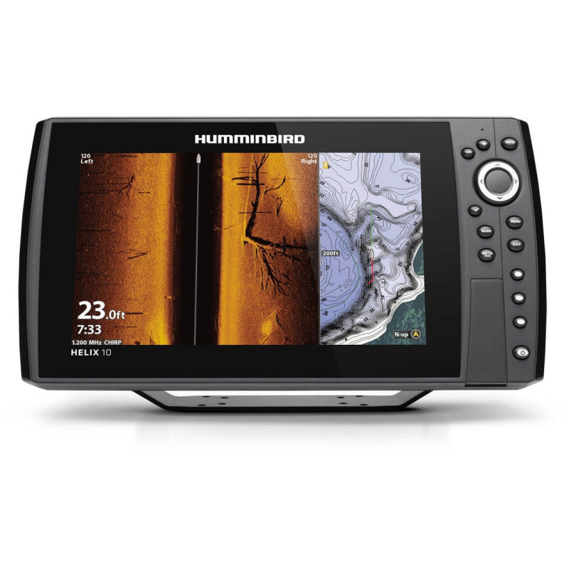 HUMMINBIRD Sonar avec traceur GPS Helix 10 CHRIP Mega SI+ G4N