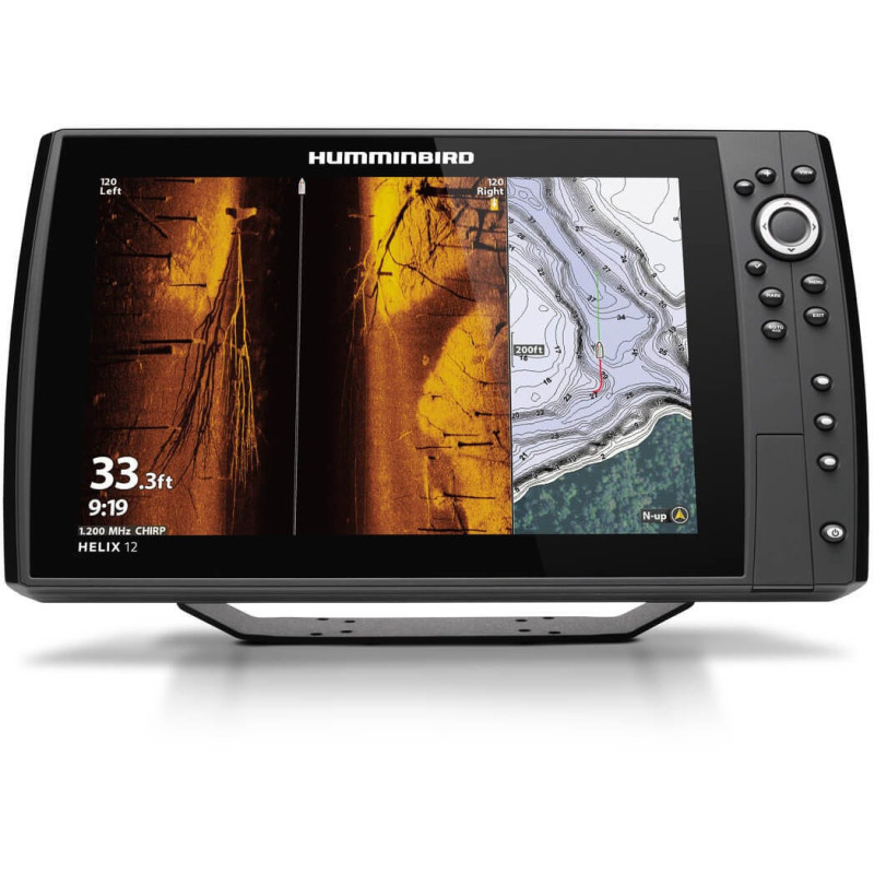 HUMMINBIRD Sonar avec traceur GPS Helix 12 CHRIP Mega SI+ G4N