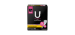 U BY KOTEX Balance protège-dessous, flux léger, réguliers, 40 unités