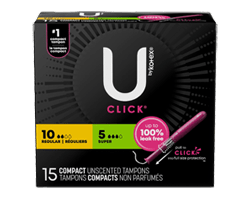 U BY KOTEX Click ensemble...