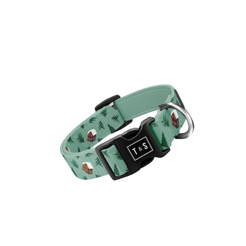 Adjustable dog collar “Chalet d’h…