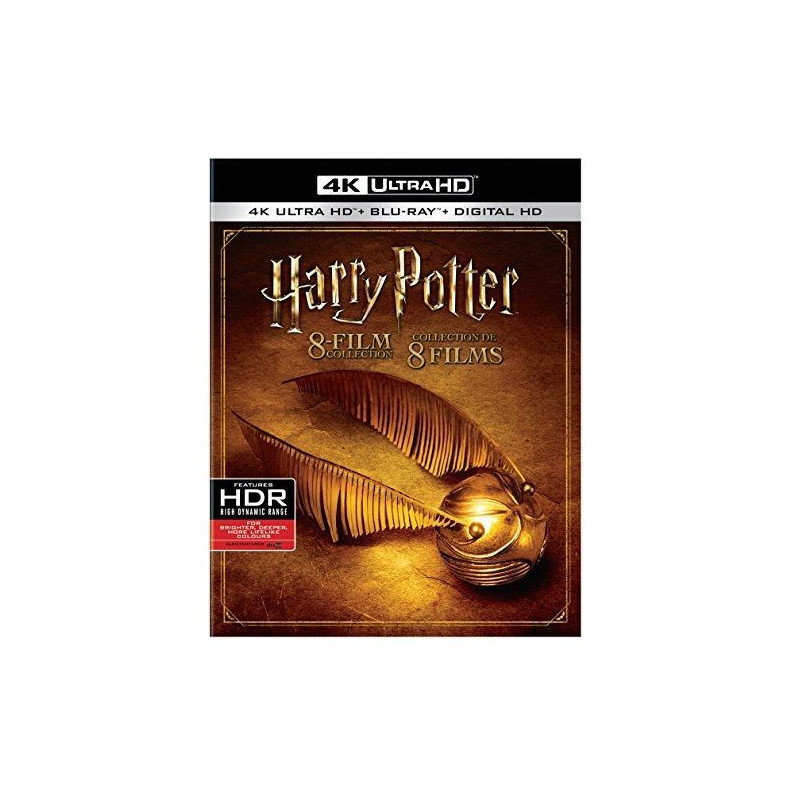 Harry Potter 4K 8-Film Collection (Bilingual) [4K UHD + Blu-Ray + Digital]