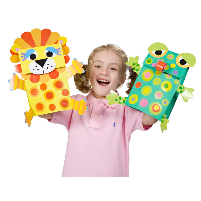 ALEX Toys Discover Paper Bag Puppets