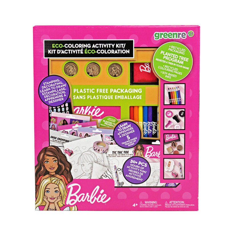 greenre - Eco Barbie Box Colouring Activity