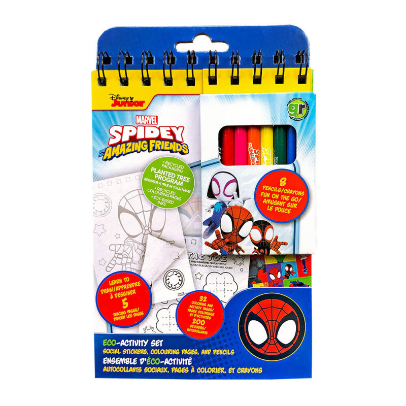 Eco Amazing Spidey Colouring Activity