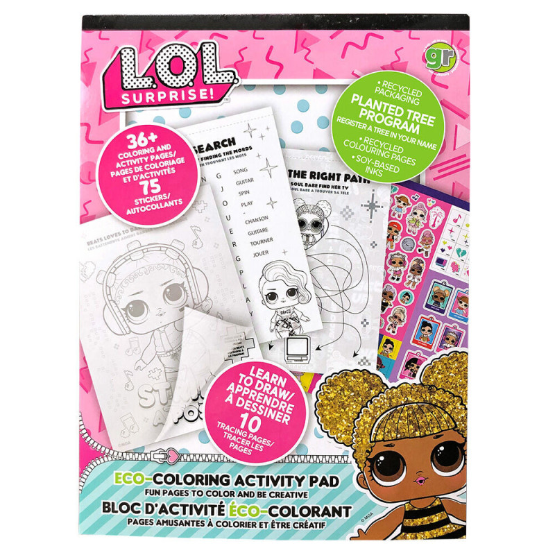 Eco Medium Colouring Books Assortment