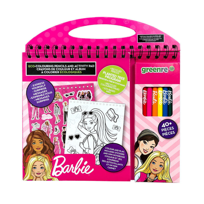 Eco Barbie Travel Colouring Activity