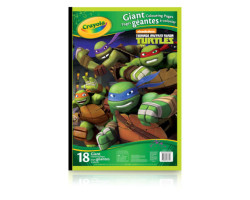 Pages à colorier géantes Crayola, Les Tortues Ninja