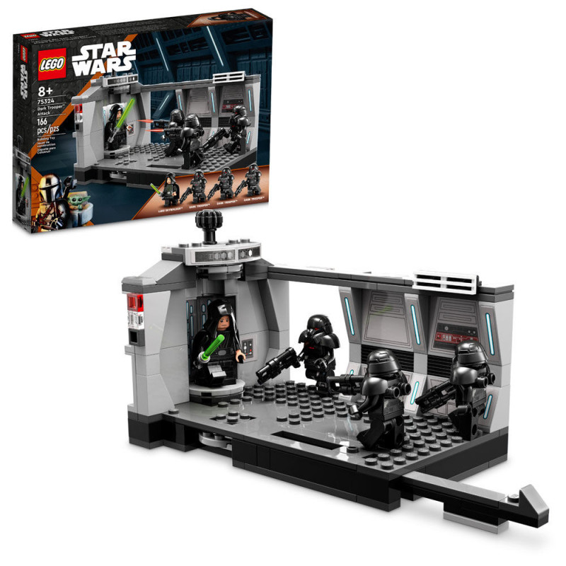 LEGO Star Wars L'attaque des Dark Troopers 75324 Ensemble de construction (166 pièces)