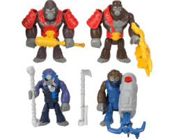 Fisher-Price Imaginext-Armée Singe vs Gorille-Coffret de figurines