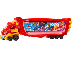 Hot Wheels -RacerVerse -Marvel -Camion Hulkbuster, fig. non amovible