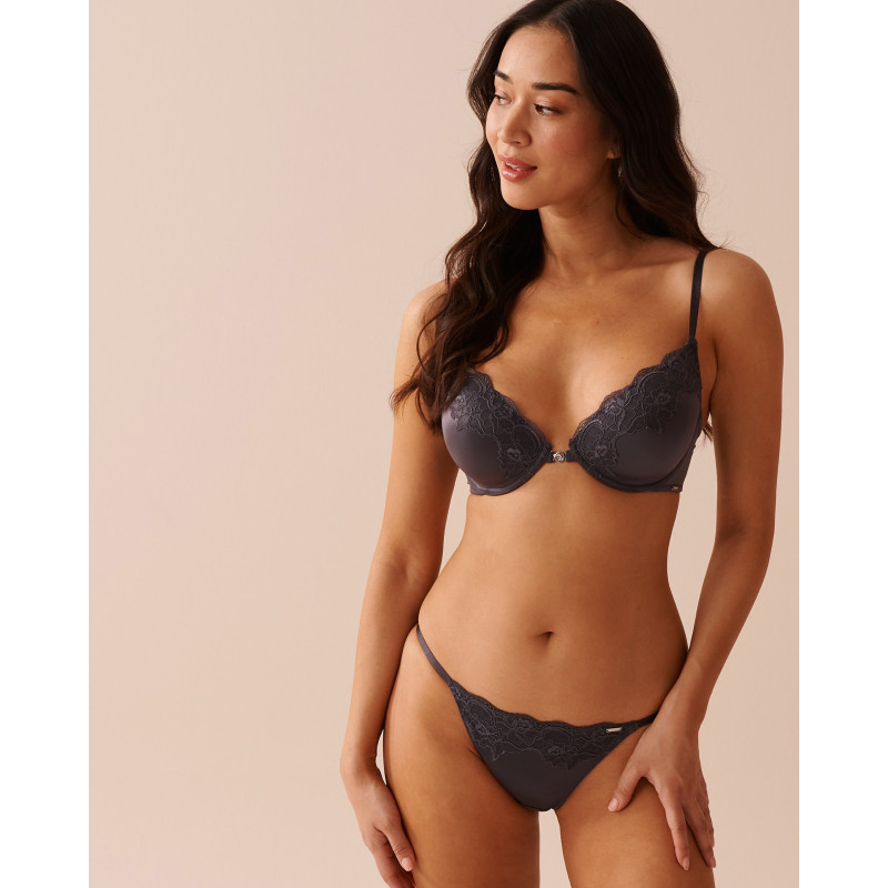 Soutien-gorge doublure légère fermeture avant demi-buste